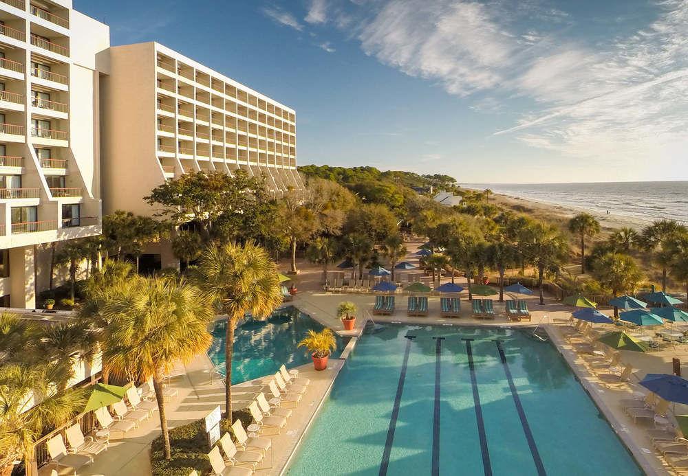 Hilton Beachfront Resort & Spa Hilton Head Island Exterior foto Hilton Head Island