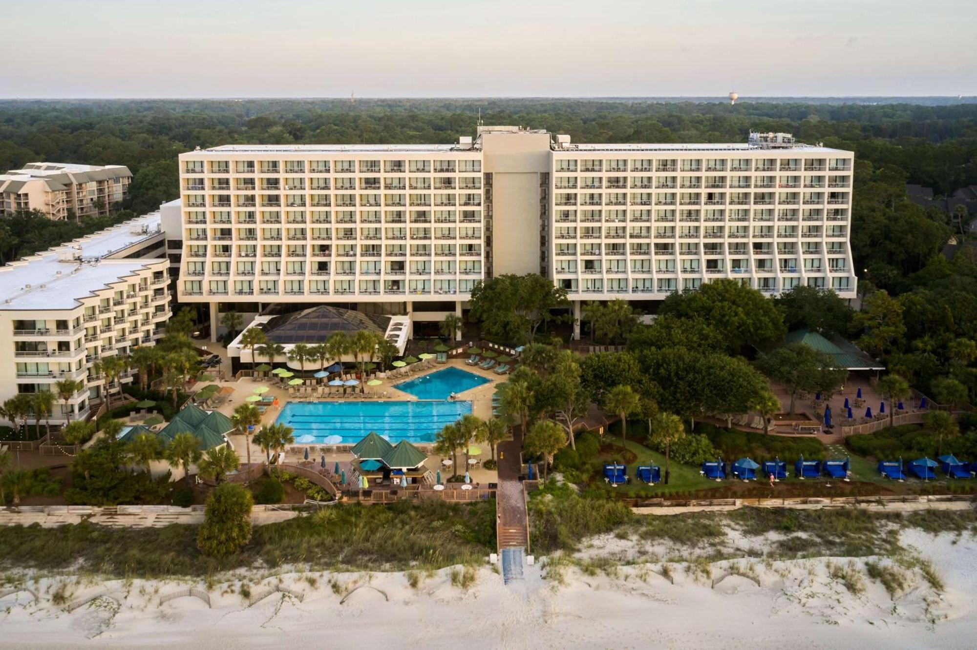 Hilton Beachfront Resort & Spa Hilton Head Island Exterior foto